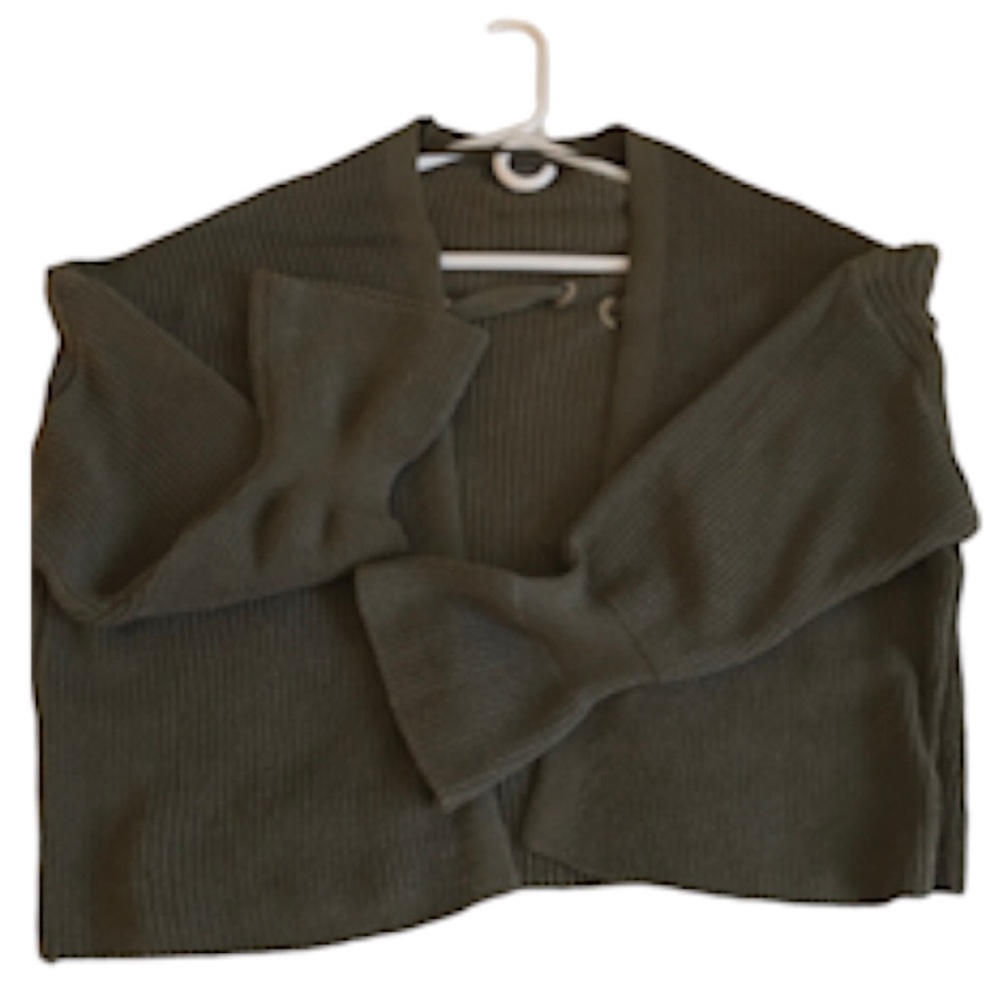 Olive Green Sweater/cardigan xl-3x